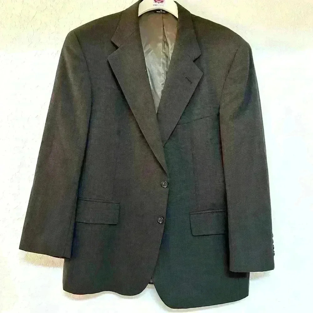 Polo University Club Ralph Lauren Vintage Sport Coat 48R Wool Blazer Sport Coat